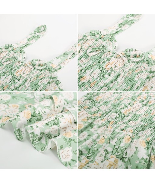 GRACE KARIN Women's 2025 Summer Floral Boho Dress Square Neck Strapped Swing A Line Sundress Beach Long Maxi Outfits