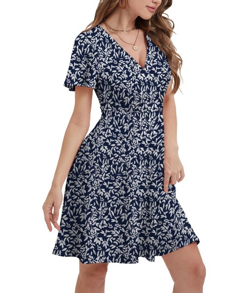 MixShe Sundresses for Women 2025 Floral Summer Elegant Beach Classy Fashion Casual Outfit Plus Size