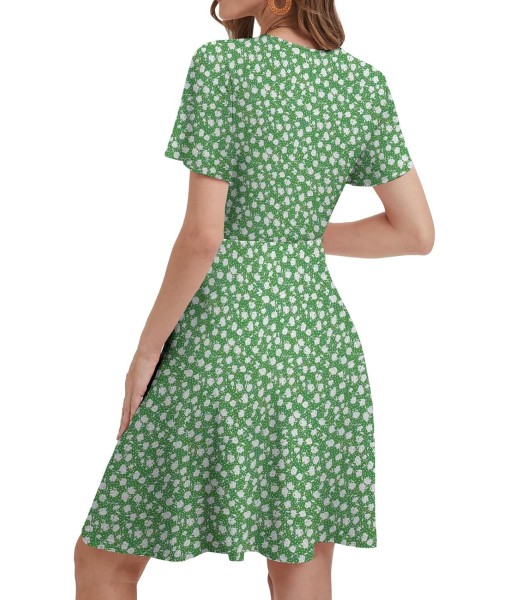 MixShe Sundresses for Women 2025 Floral Summer Elegant Beach Classy Fashion Casual Outfit Plus Size